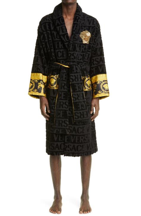 replica versace pajamas|versace multicolor robe.